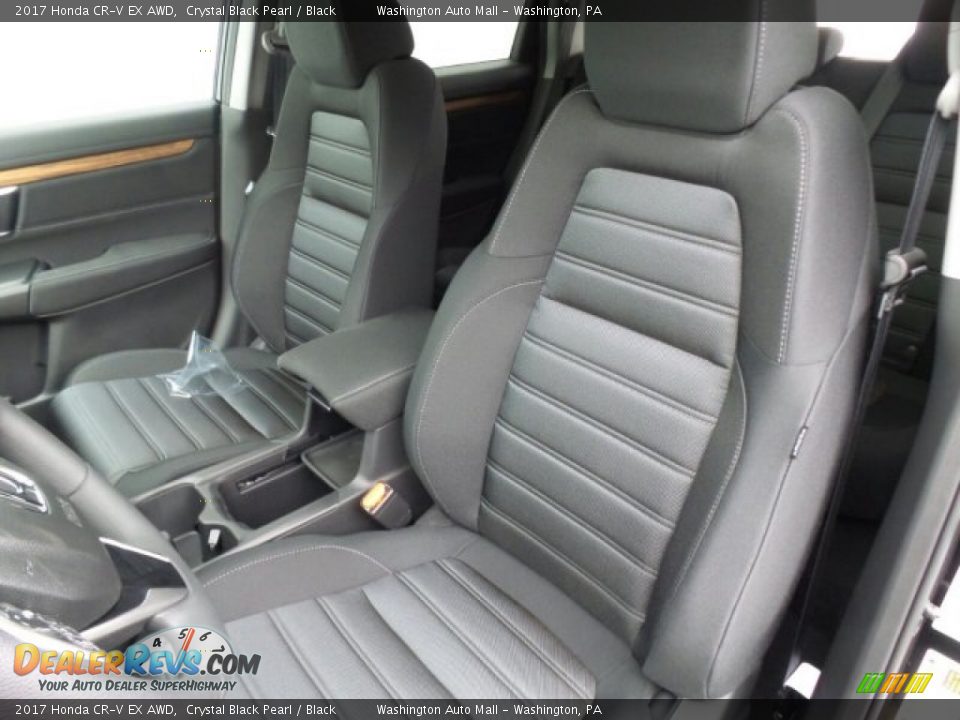 2017 Honda CR-V EX AWD Crystal Black Pearl / Black Photo #9
