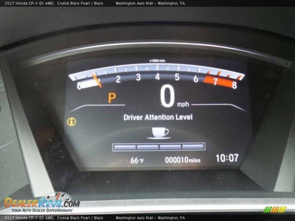 2017 Honda CR-V EX AWD Crystal Black Pearl / Black Photo #15