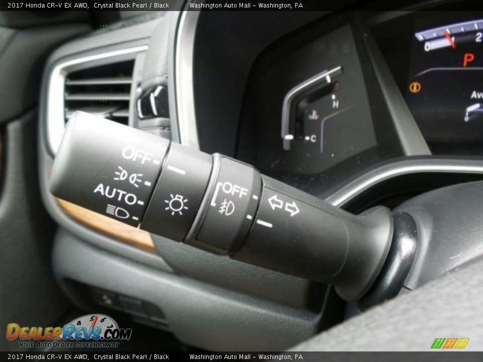 2017 Honda CR-V EX AWD Crystal Black Pearl / Black Photo #19