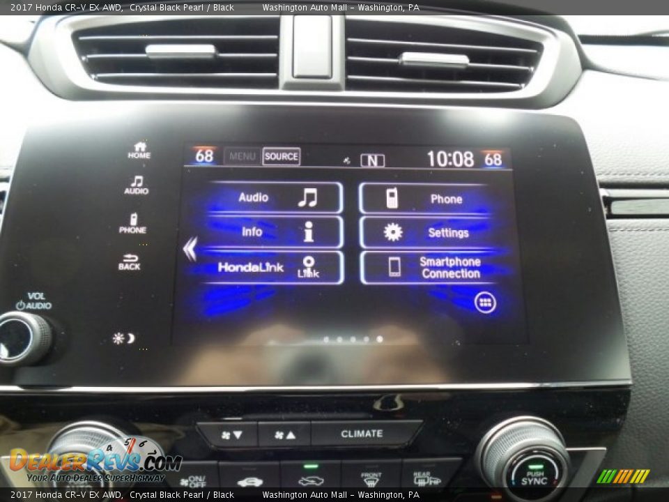 2017 Honda CR-V EX AWD Crystal Black Pearl / Black Photo #23
