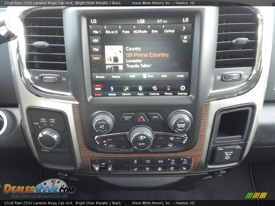Controls of 2018 Ram 2500 Laramie Mega Cab 4x4 Photo #21