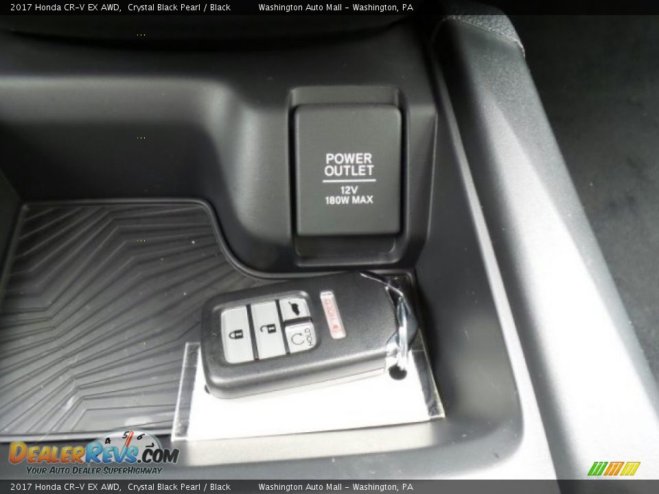 2017 Honda CR-V EX AWD Crystal Black Pearl / Black Photo #27