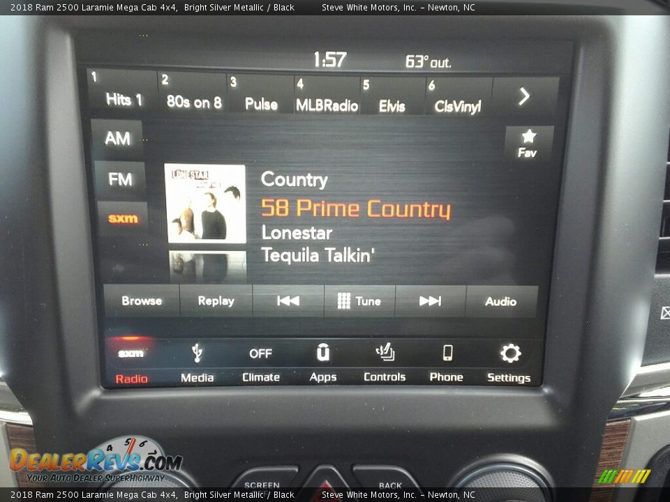 Controls of 2018 Ram 2500 Laramie Mega Cab 4x4 Photo #22