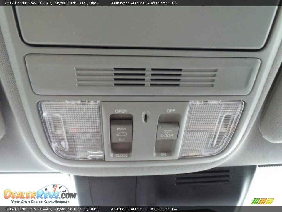 2017 Honda CR-V EX AWD Crystal Black Pearl / Black Photo #29