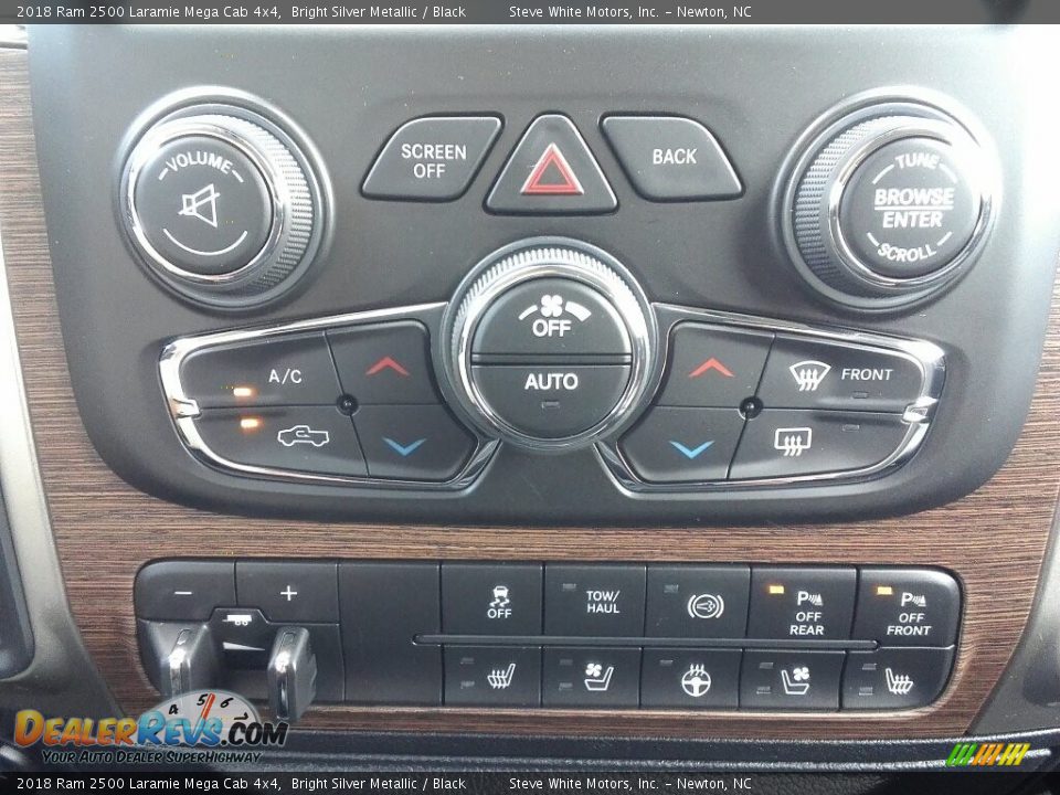 Controls of 2018 Ram 2500 Laramie Mega Cab 4x4 Photo #28
