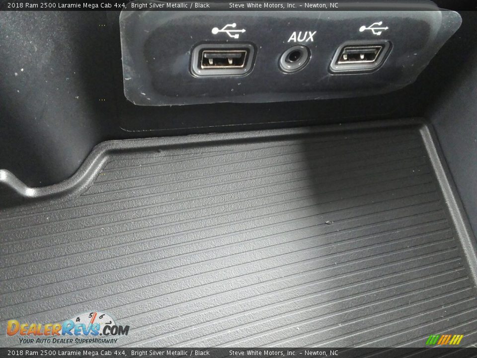 2018 Ram 2500 Laramie Mega Cab 4x4 Bright Silver Metallic / Black Photo #30