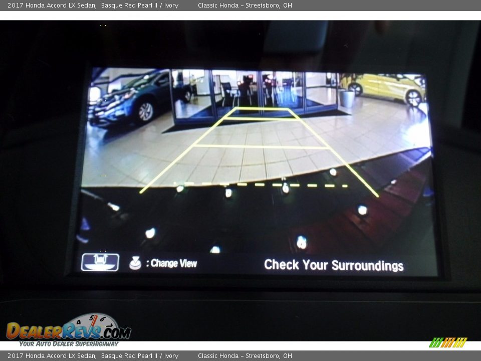 2017 Honda Accord LX Sedan Basque Red Pearl II / Ivory Photo #11