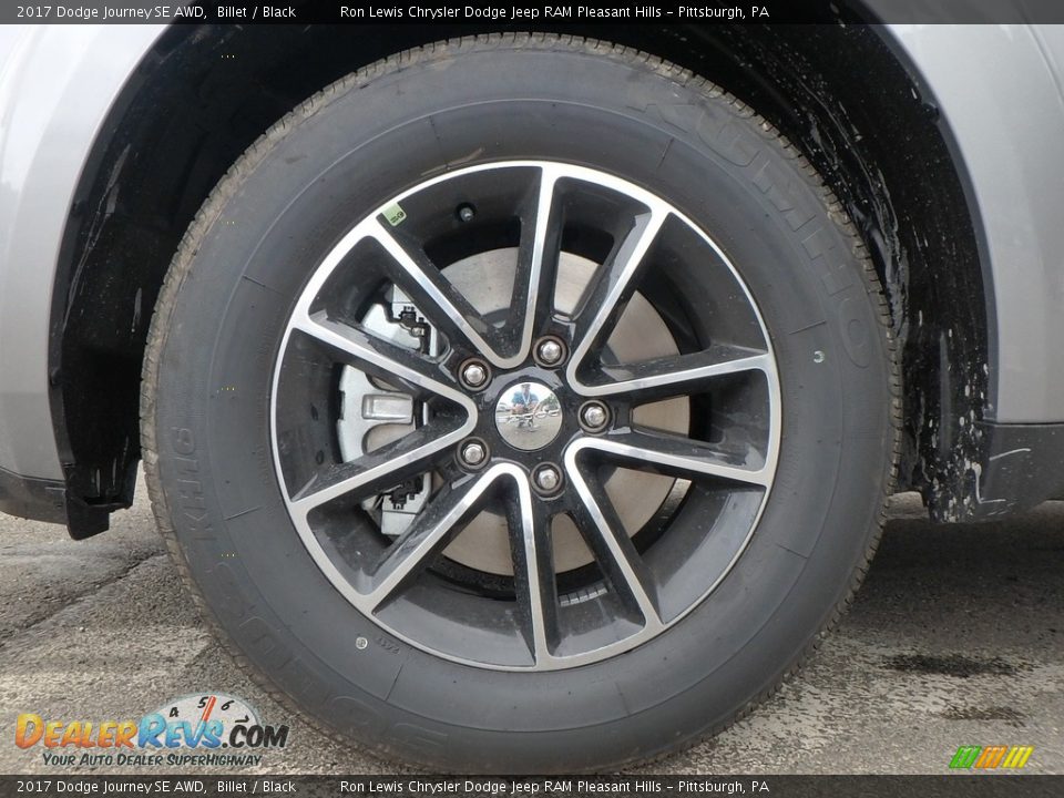 2017 Dodge Journey SE AWD Billet / Black Photo #9
