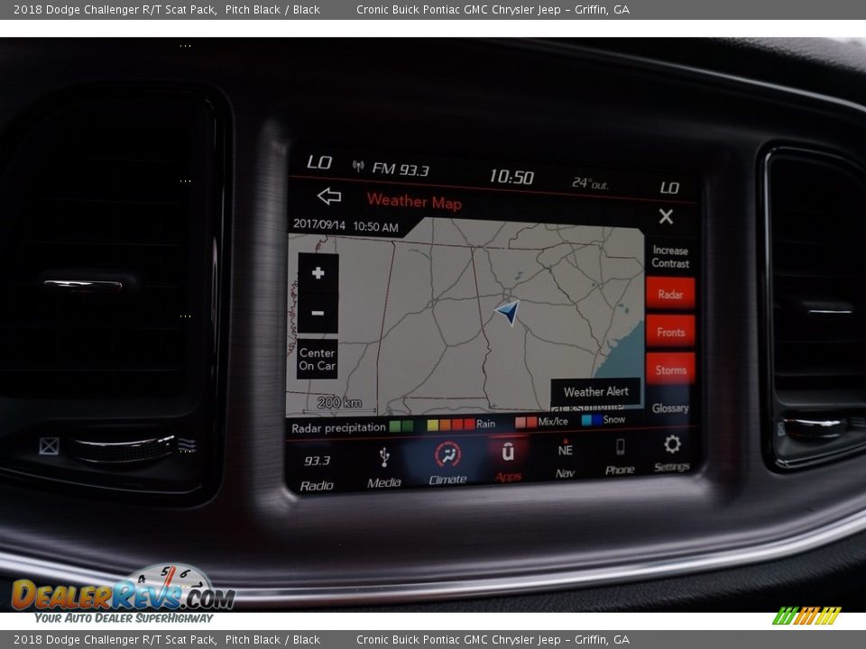 2018 Dodge Challenger R/T Scat Pack Pitch Black / Black Photo #12