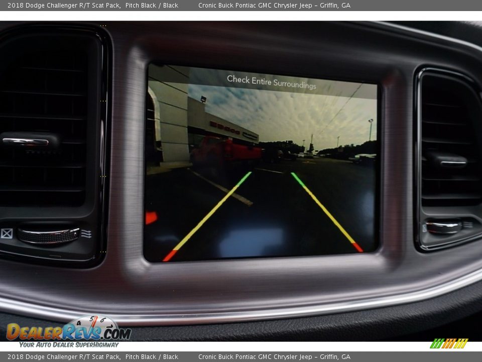 2018 Dodge Challenger R/T Scat Pack Pitch Black / Black Photo #13