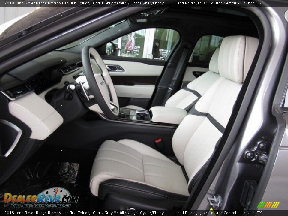 Light Oyster/Ebony Interior 2018 Land Rover Range Rover Velar First Edition Photo 3
