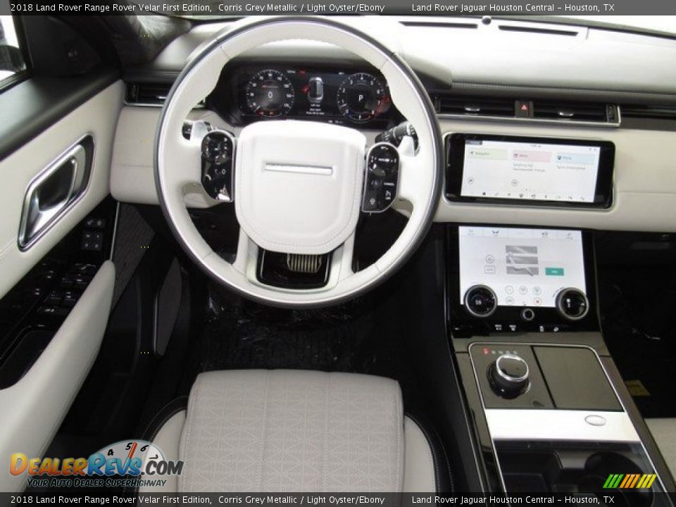 Dashboard of 2018 Land Rover Range Rover Velar First Edition Photo #13