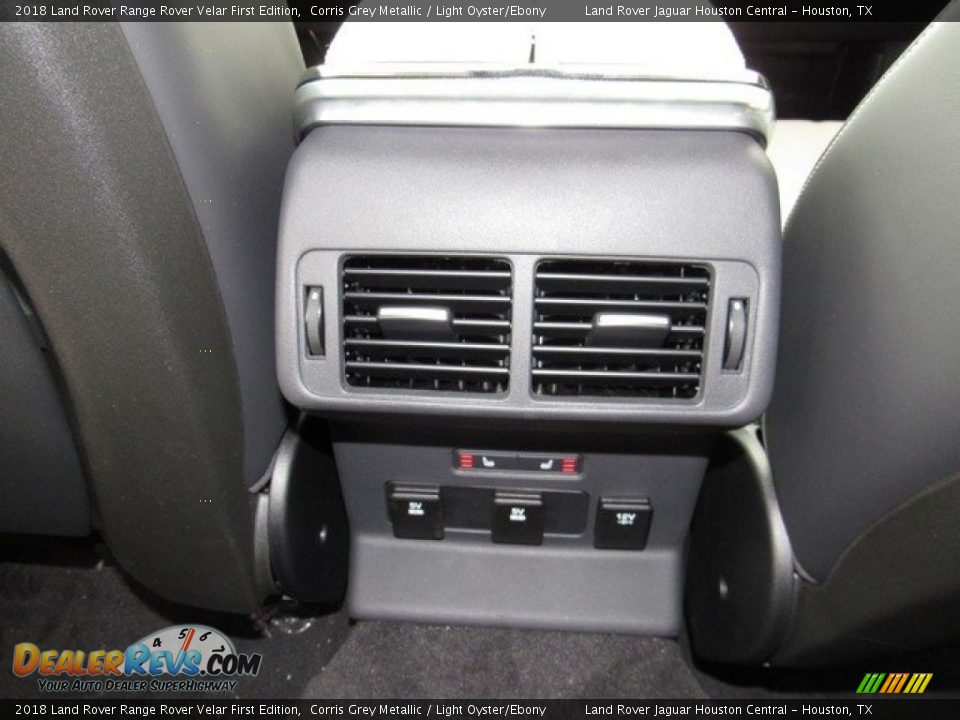 2018 Land Rover Range Rover Velar First Edition Corris Grey Metallic / Light Oyster/Ebony Photo #15