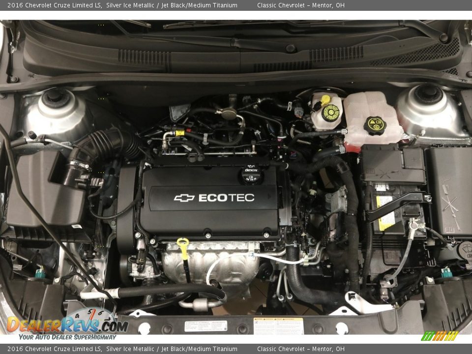 2016 Chevrolet Cruze Limited LS Silver Ice Metallic / Jet Black/Medium Titanium Photo #15