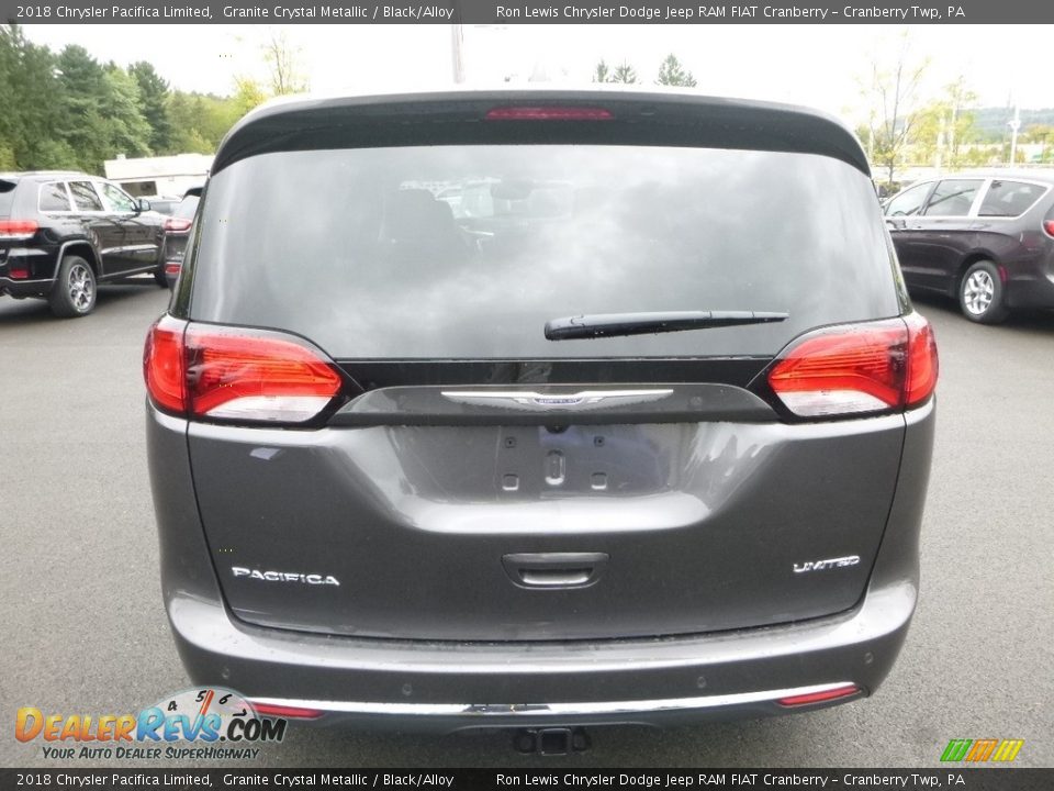 2018 Chrysler Pacifica Limited Granite Crystal Metallic / Black/Alloy Photo #4