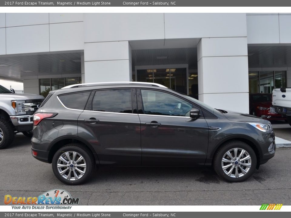 2017 Ford Escape Titanium Magnetic / Medium Light Stone Photo #2