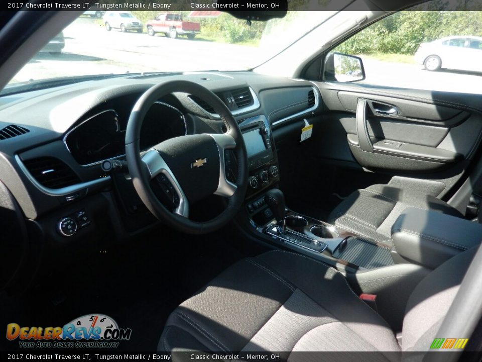 2017 Chevrolet Traverse LT Tungsten Metallic / Ebony Photo #7