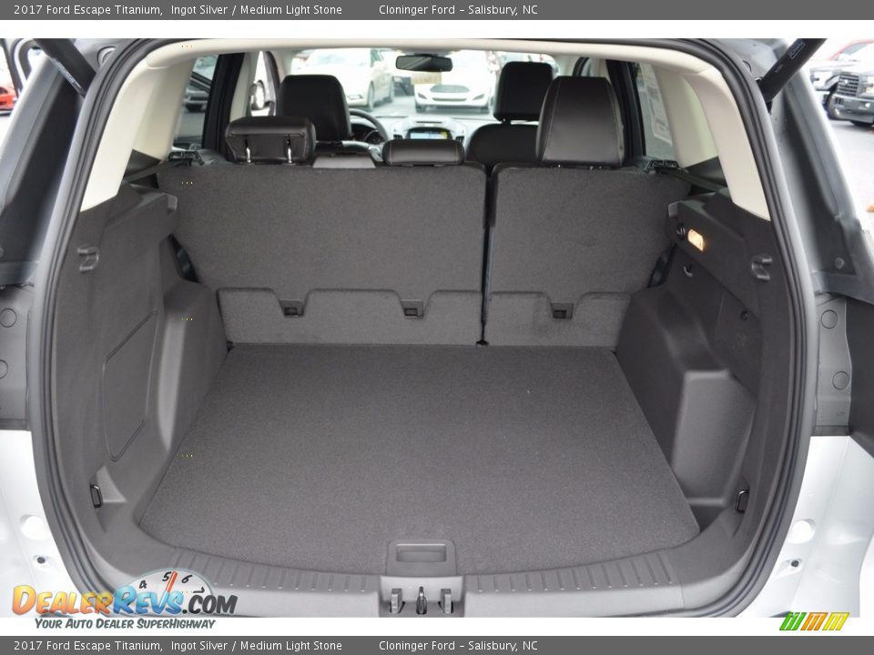 2017 Ford Escape Titanium Ingot Silver / Medium Light Stone Photo #9