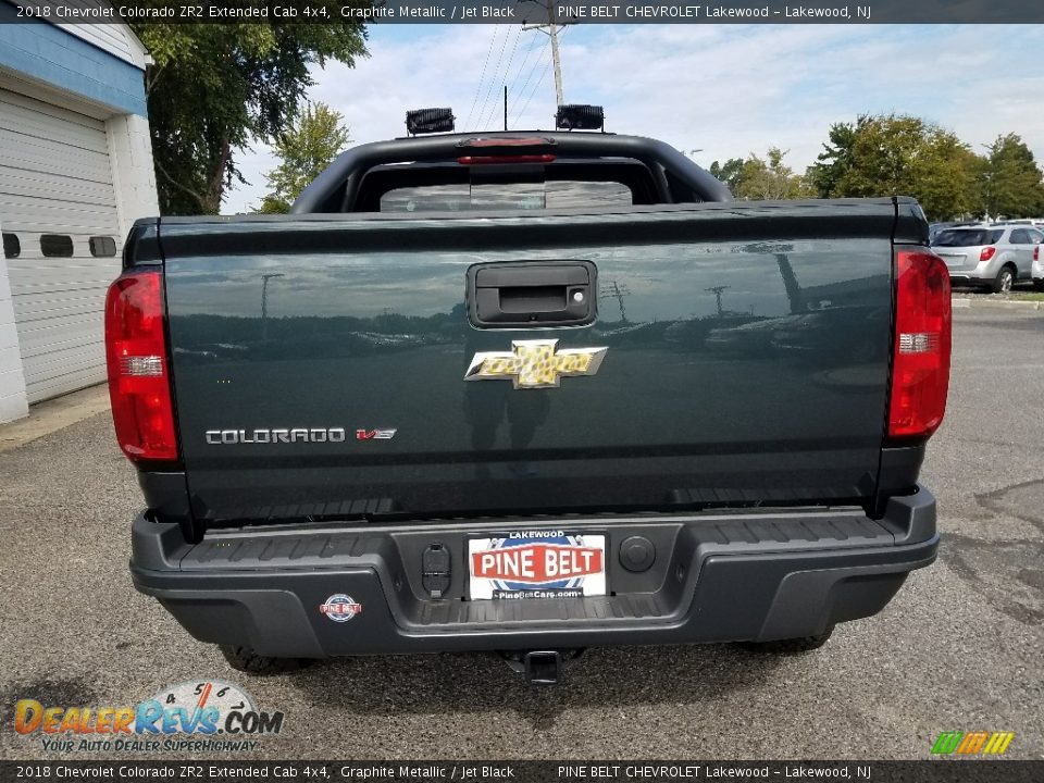 2018 Chevrolet Colorado ZR2 Extended Cab 4x4 Graphite Metallic / Jet Black Photo #5