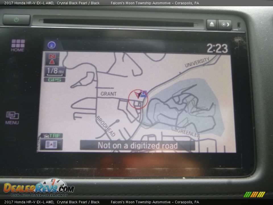 2017 Honda HR-V EX-L AWD Crystal Black Pearl / Black Photo #13