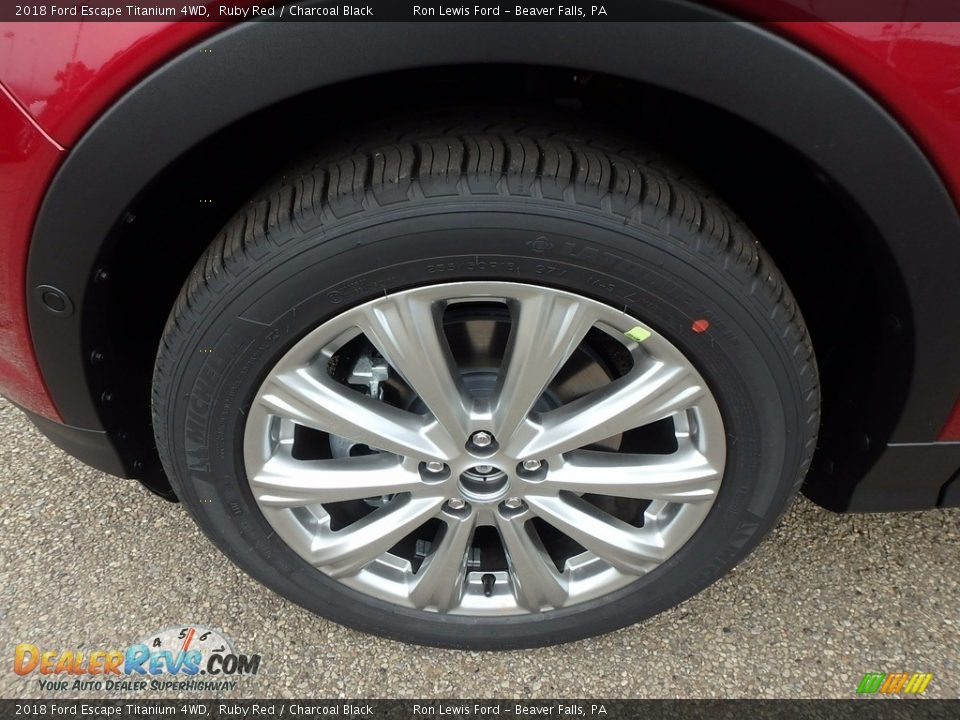 2018 Ford Escape Titanium 4WD Wheel Photo #9