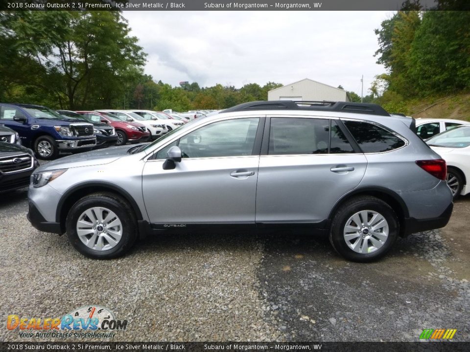 2018 Subaru Outback 2.5i Premium Ice Silver Metallic / Black Photo #7