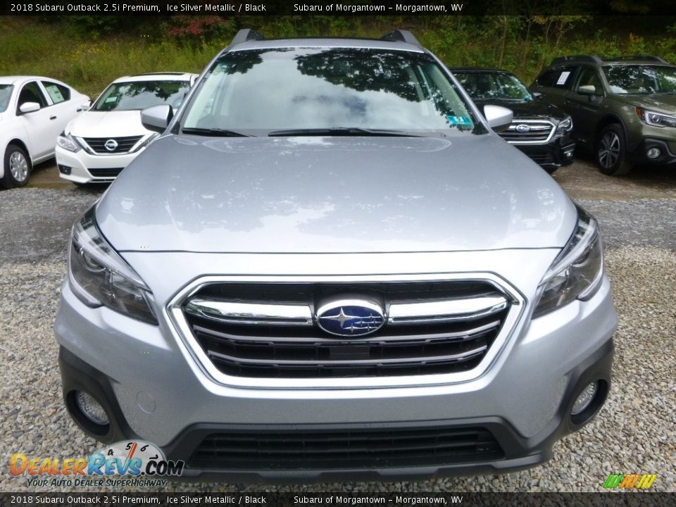 2018 Subaru Outback 2.5i Premium Ice Silver Metallic / Black Photo #9