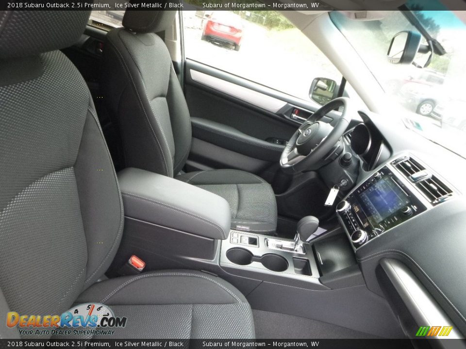 2018 Subaru Outback 2.5i Premium Ice Silver Metallic / Black Photo #11