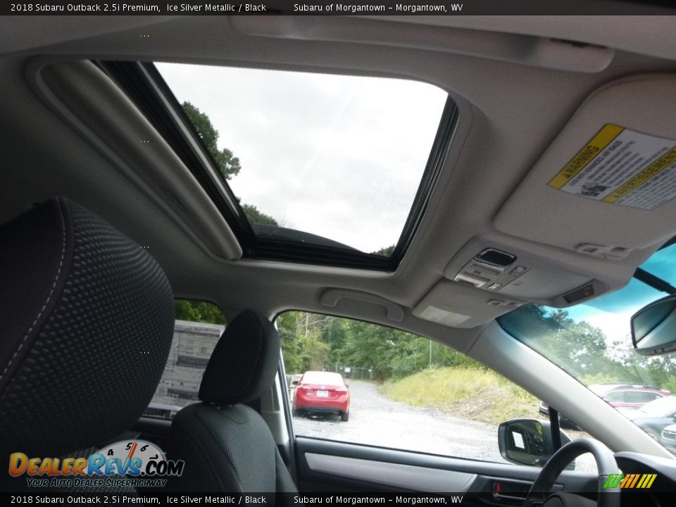 2018 Subaru Outback 2.5i Premium Ice Silver Metallic / Black Photo #12