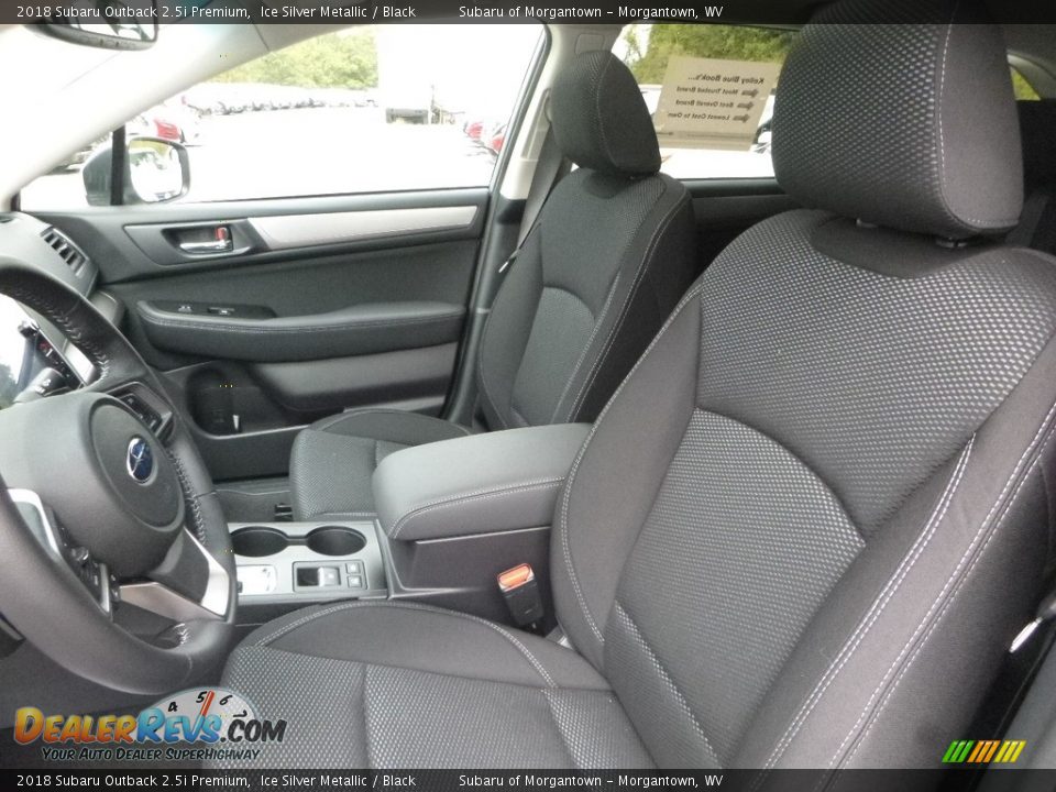 2018 Subaru Outback 2.5i Premium Ice Silver Metallic / Black Photo #14