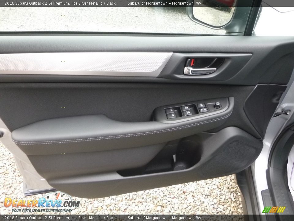 2018 Subaru Outback 2.5i Premium Ice Silver Metallic / Black Photo #15
