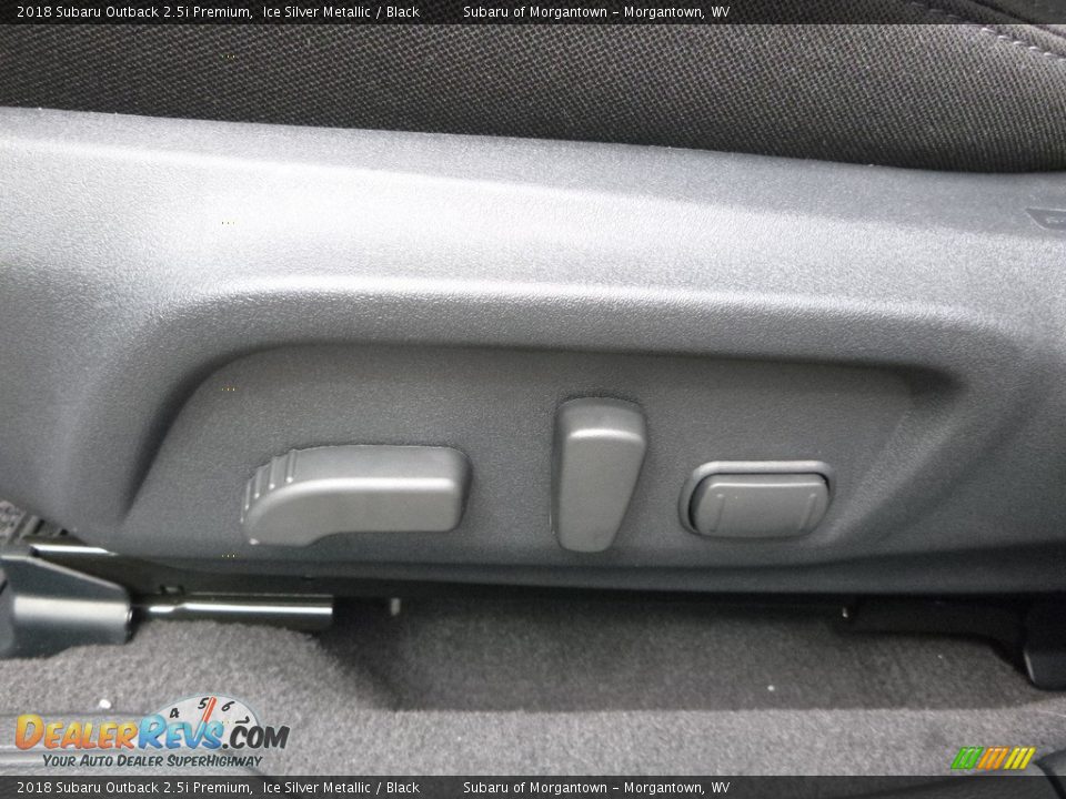 2018 Subaru Outback 2.5i Premium Ice Silver Metallic / Black Photo #16