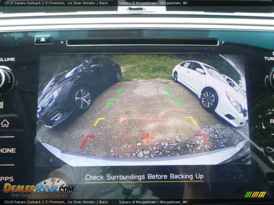 2018 Subaru Outback 2.5i Premium Ice Silver Metallic / Black Photo #19