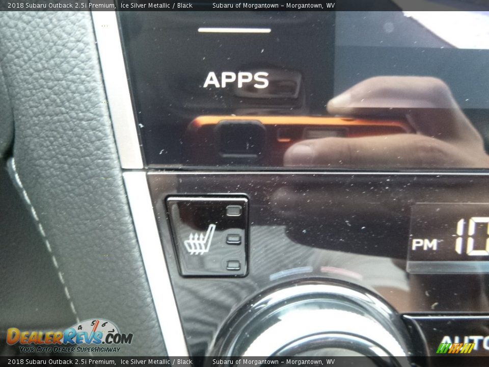 2018 Subaru Outback 2.5i Premium Ice Silver Metallic / Black Photo #20
