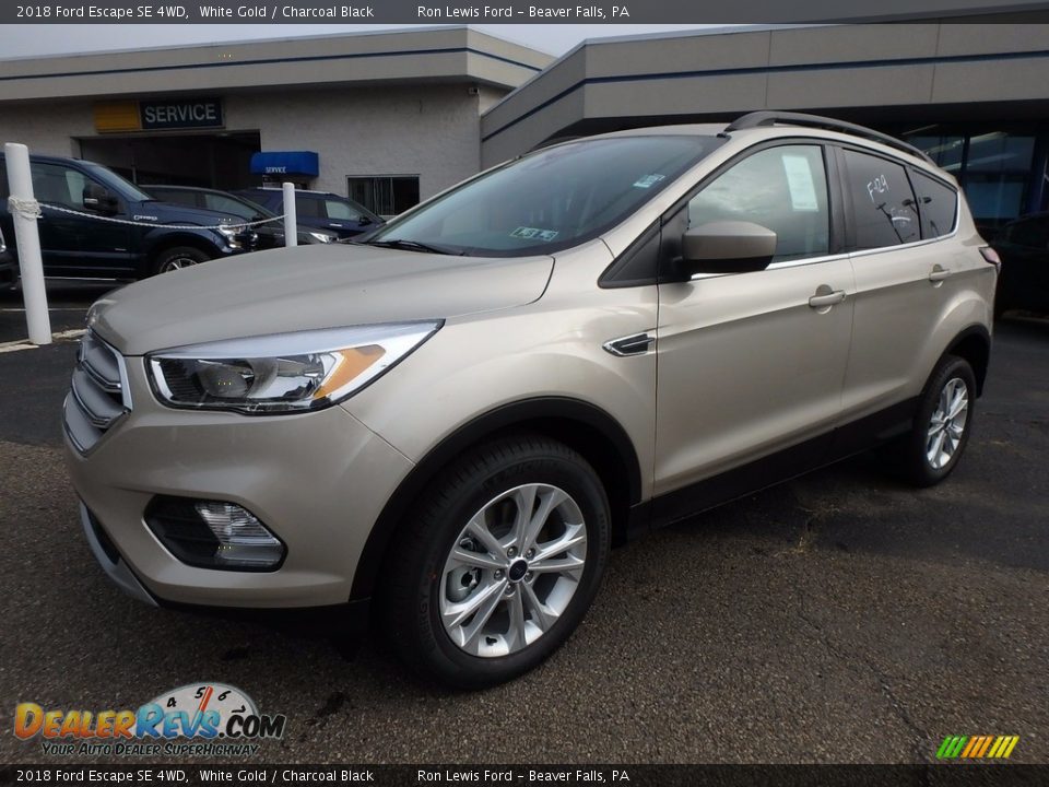 Front 3/4 View of 2018 Ford Escape SE 4WD Photo #7