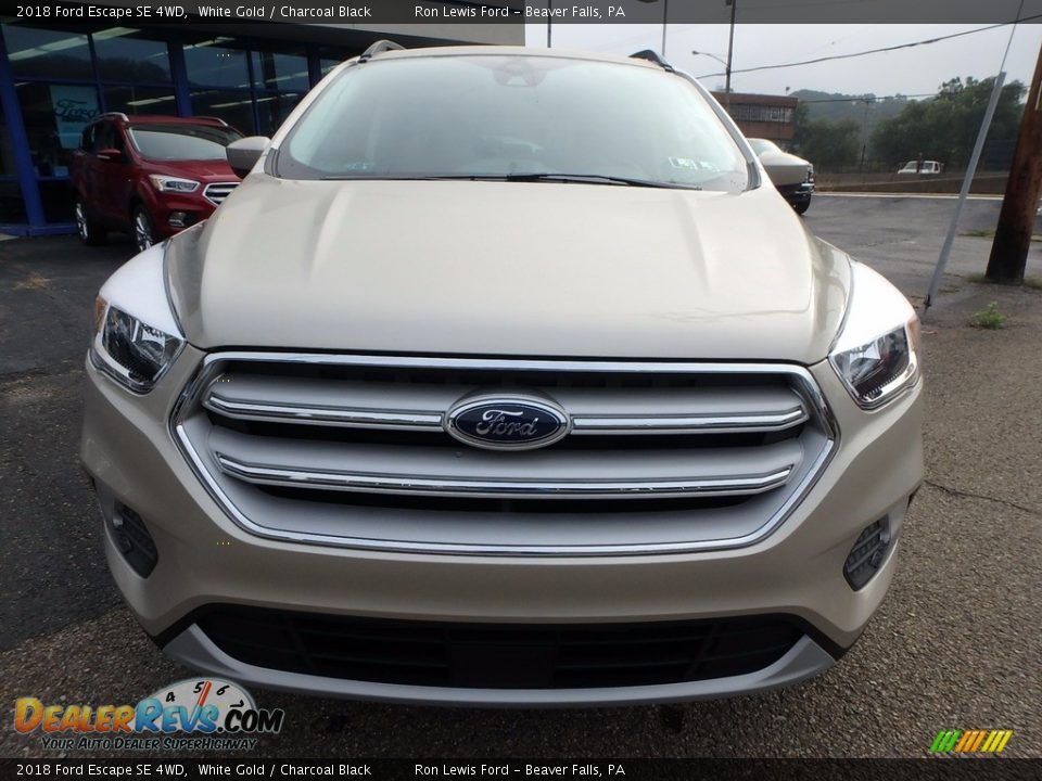 2018 Ford Escape SE 4WD White Gold / Charcoal Black Photo #8