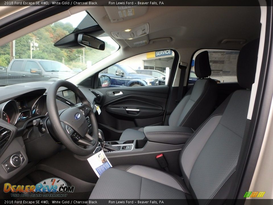 2018 Ford Escape SE 4WD White Gold / Charcoal Black Photo #11