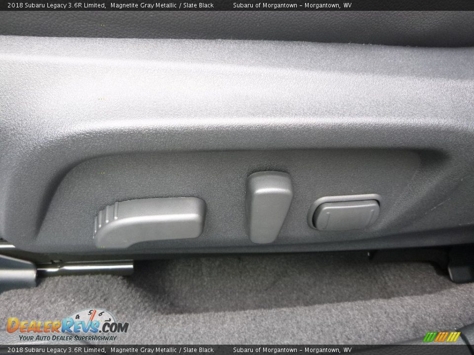2018 Subaru Legacy 3.6R Limited Magnetite Gray Metallic / Slate Black Photo #16