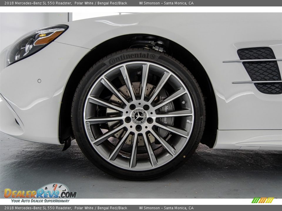 2018 Mercedes-Benz SL 550 Roadster Wheel Photo #9