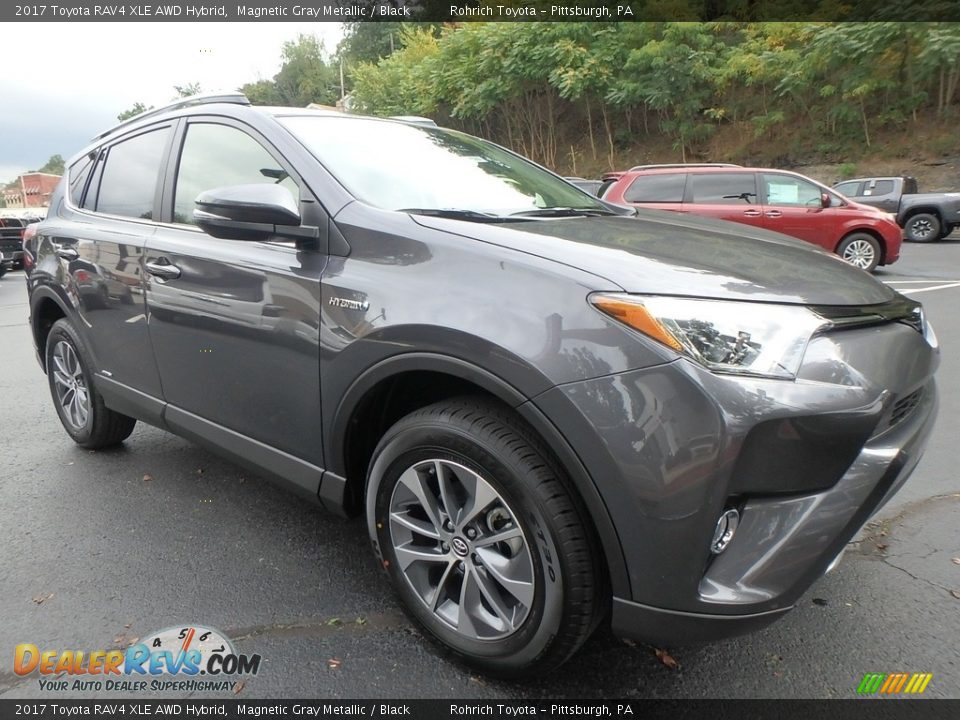 2017 Toyota RAV4 XLE AWD Hybrid Magnetic Gray Metallic / Black Photo #1