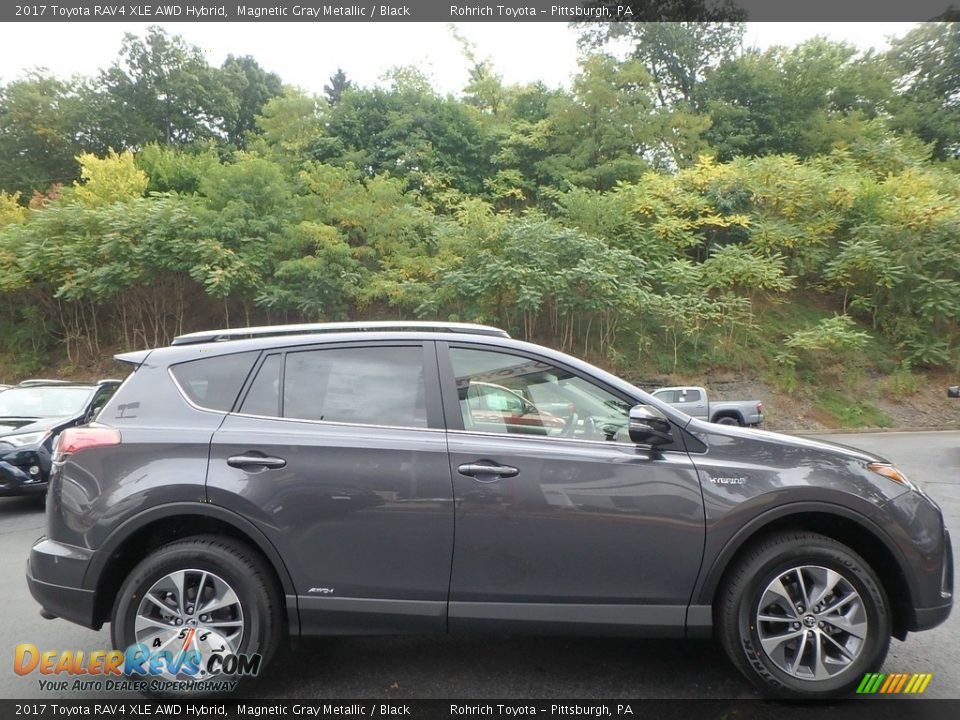 2017 Toyota RAV4 XLE AWD Hybrid Magnetic Gray Metallic / Black Photo #2