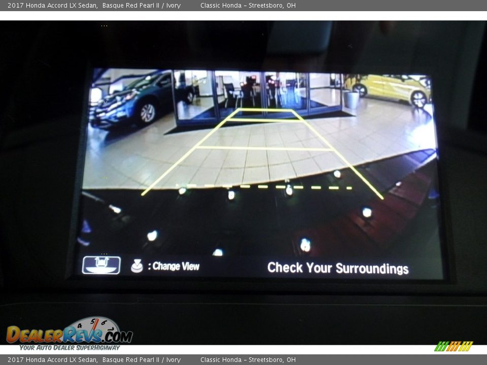 2017 Honda Accord LX Sedan Basque Red Pearl II / Ivory Photo #11