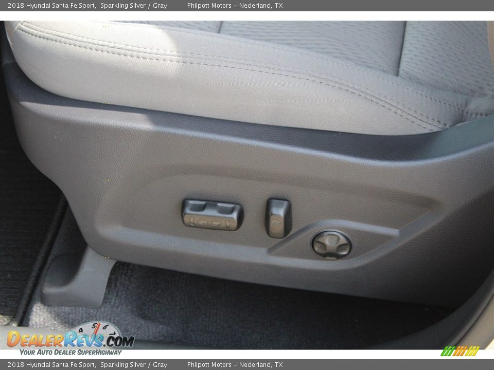 2018 Hyundai Santa Fe Sport Sparkling Silver / Gray Photo #12