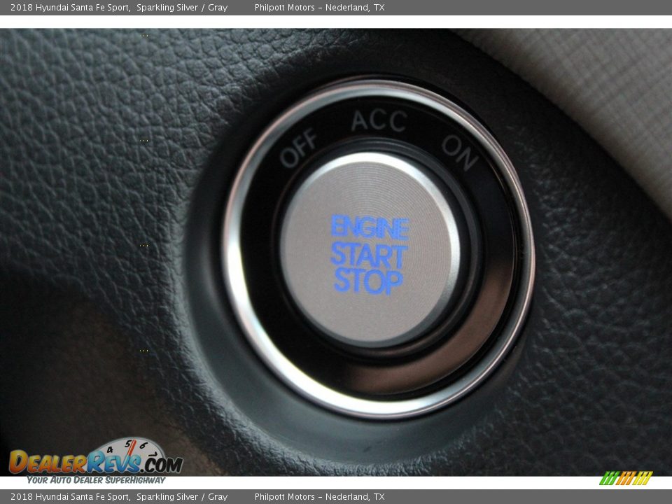 2018 Hyundai Santa Fe Sport Sparkling Silver / Gray Photo #17
