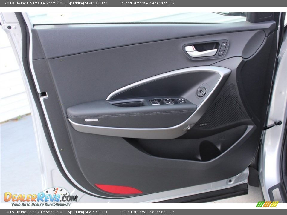 2018 Hyundai Santa Fe Sport 2.0T Sparkling Silver / Black Photo #10