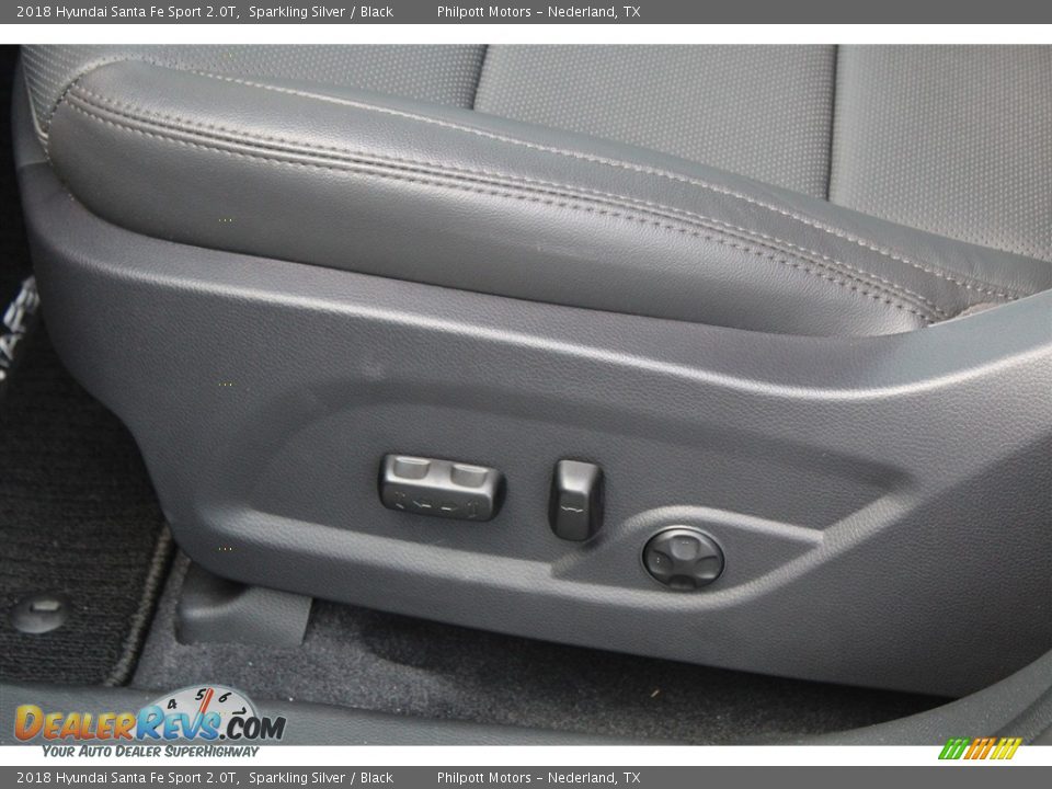 2018 Hyundai Santa Fe Sport 2.0T Sparkling Silver / Black Photo #13