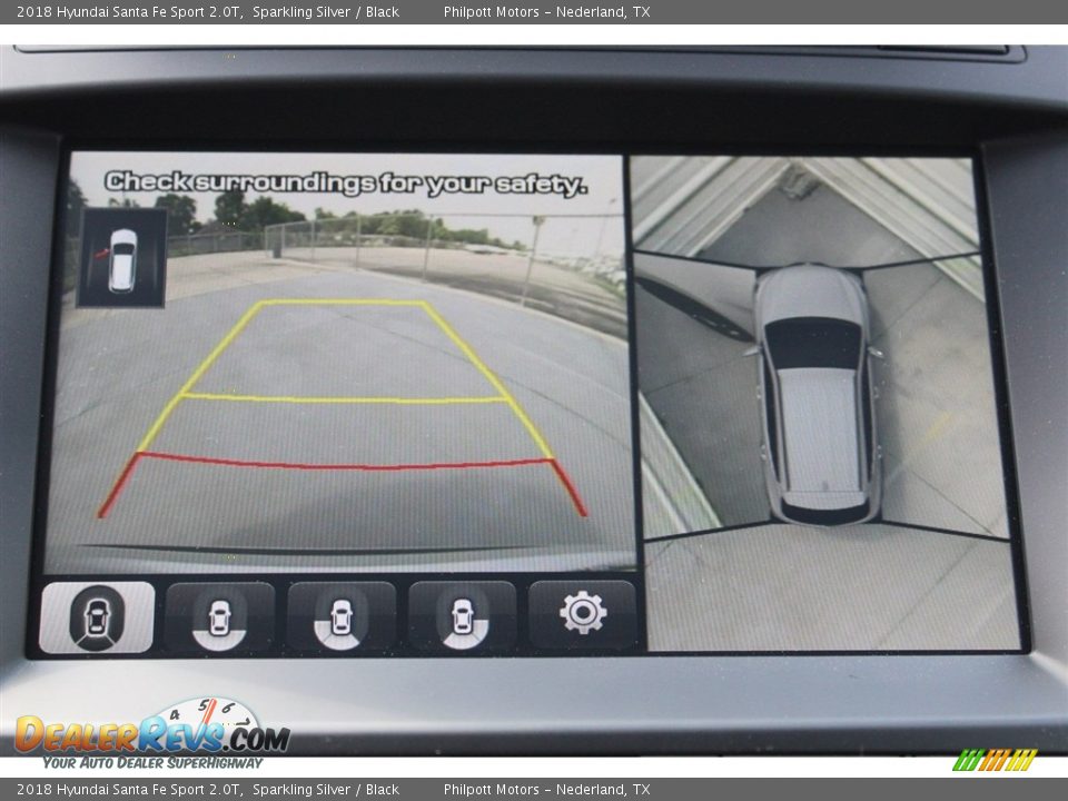 2018 Hyundai Santa Fe Sport 2.0T Sparkling Silver / Black Photo #15