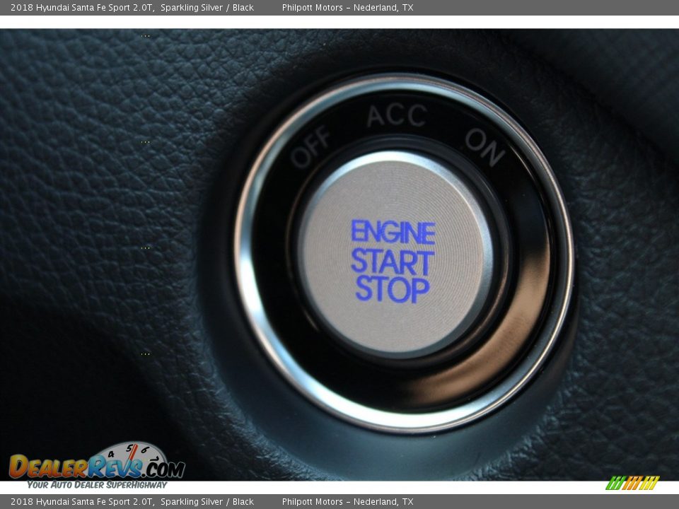 2018 Hyundai Santa Fe Sport 2.0T Sparkling Silver / Black Photo #19