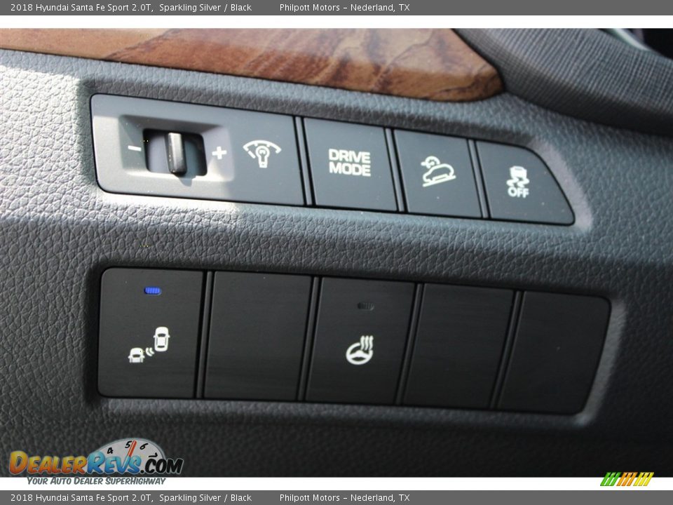 2018 Hyundai Santa Fe Sport 2.0T Sparkling Silver / Black Photo #23