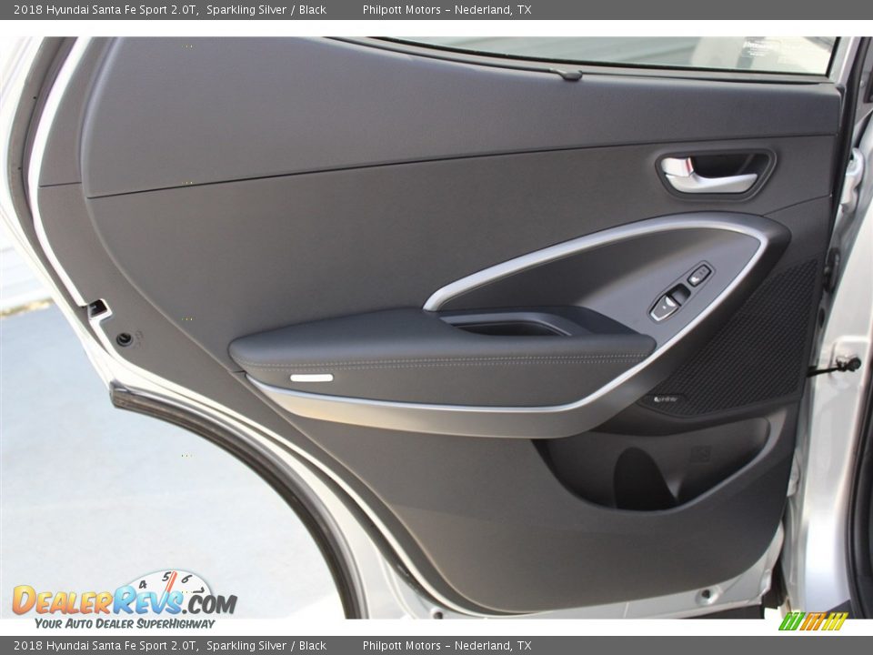 2018 Hyundai Santa Fe Sport 2.0T Sparkling Silver / Black Photo #24